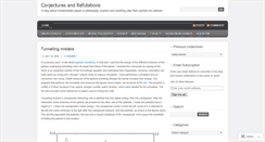 Desktop Screenshot of conjecturesandrefutations.com