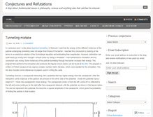 Tablet Screenshot of conjecturesandrefutations.com